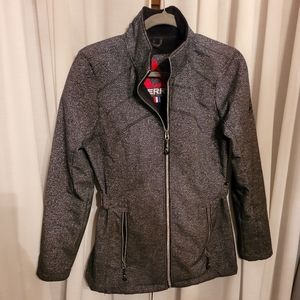 GERRY coat black & grey size S